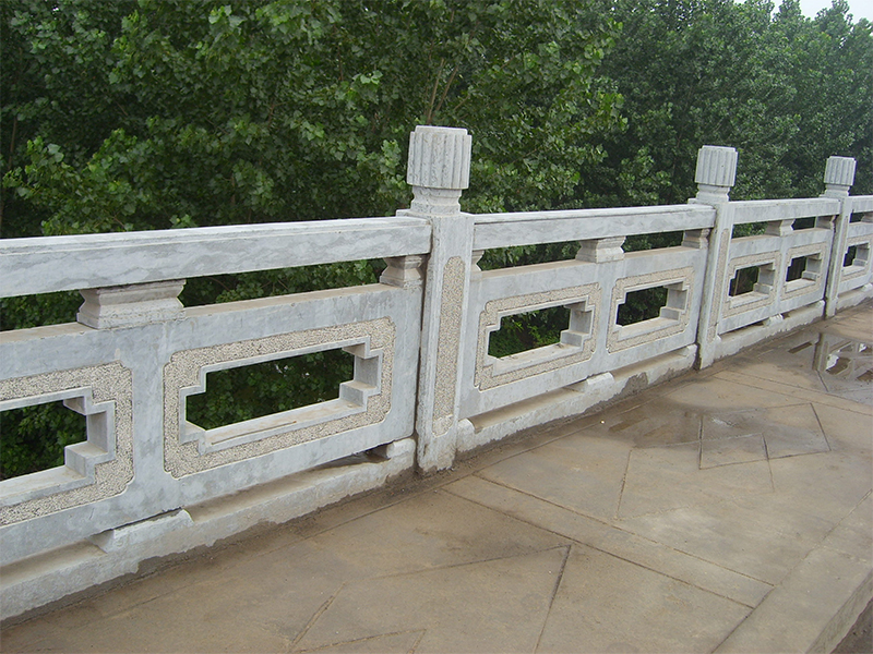青石桥栏杆(图1)
